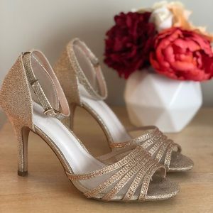 Rose gold High heels